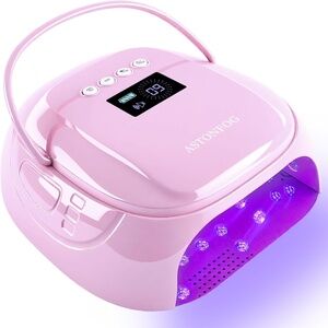 Lilac Purple Cordless Rechargeable UV LED Nail Dryer